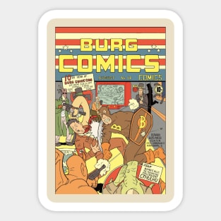 Burg Comics Con 2019 Sticker